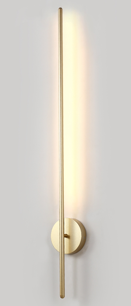Бра 100 см, 15W, 3000K, VERDE AP L1000 GOLD NEW, золото