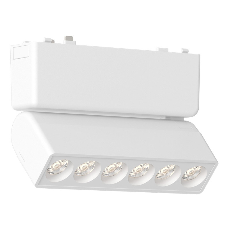 Магнитный трековый светильник 12,2*2,6*8,3 см, 1*LED*6W 4000K ST LUCE Skyflat ST675.546.06 белый