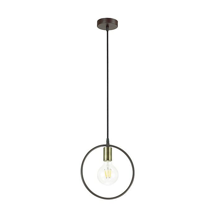 Подвесной светильник Lumion Darryl 3691/1 черный/бронза