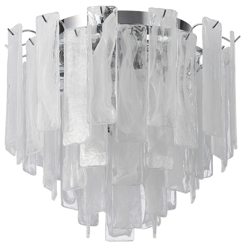 Люстра потолочная 40*40*36 см, 7*E14 40W Хром Stilfort Glowice 2157/09/07C