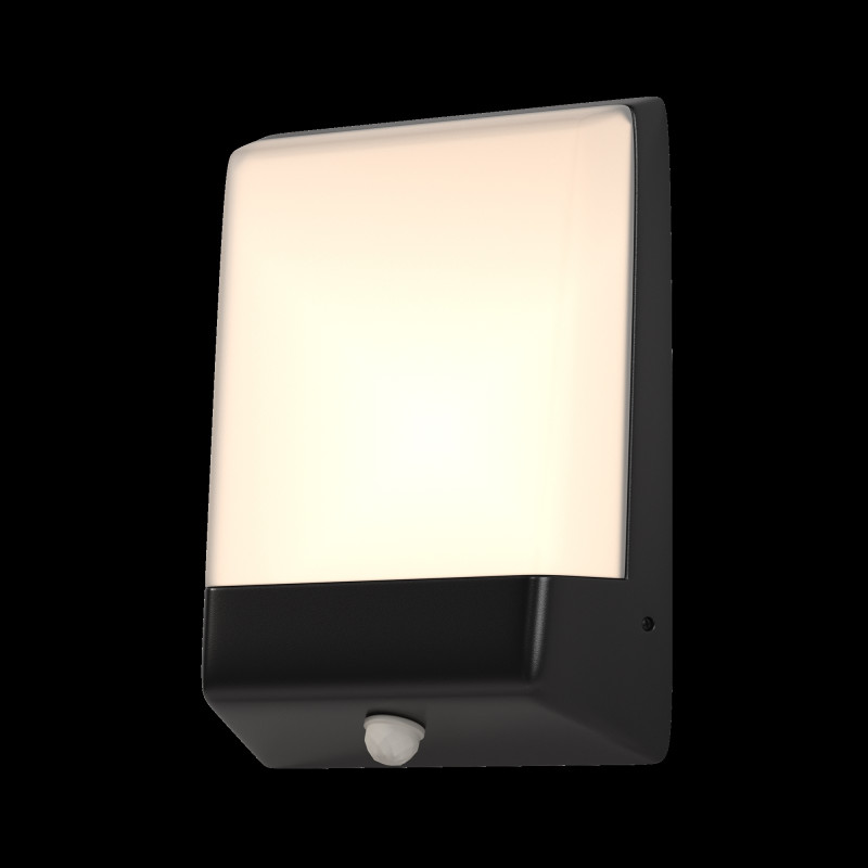 Светильник настенный 16,1*5,9*21,1 см, LED, 9W, 3000К, Maytoni Row O448WL-L9GF3KSR серый