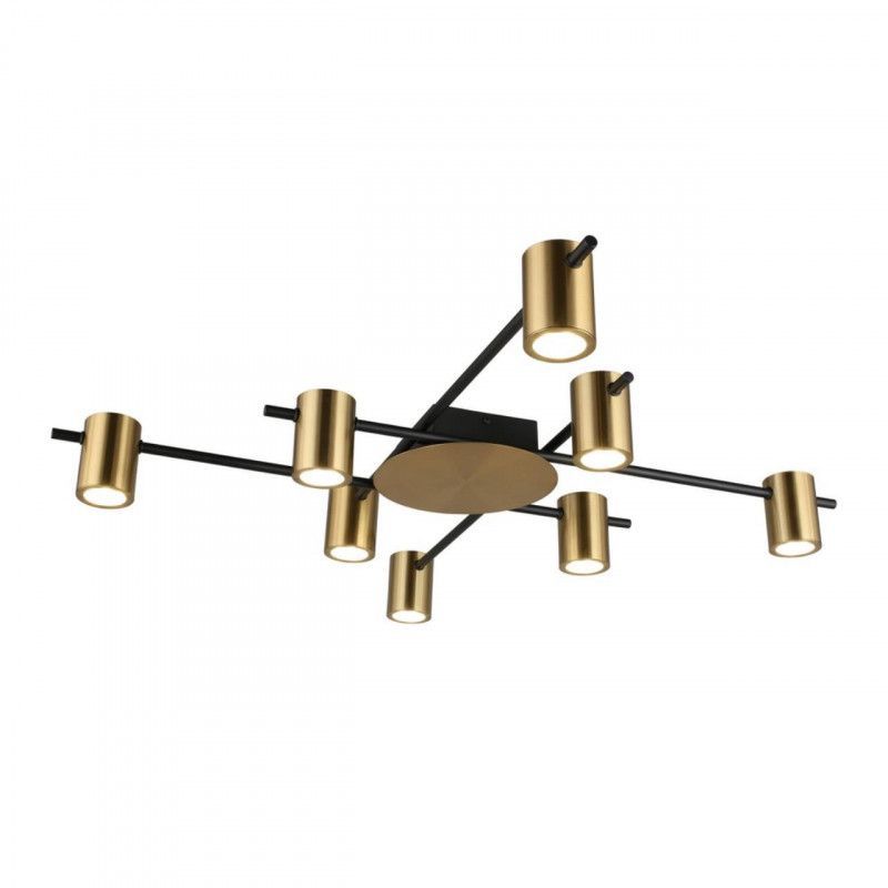 Люстра 80*12 см, GU10, 25W, Aployt Elwisia APL.633.07.08, бронзовый