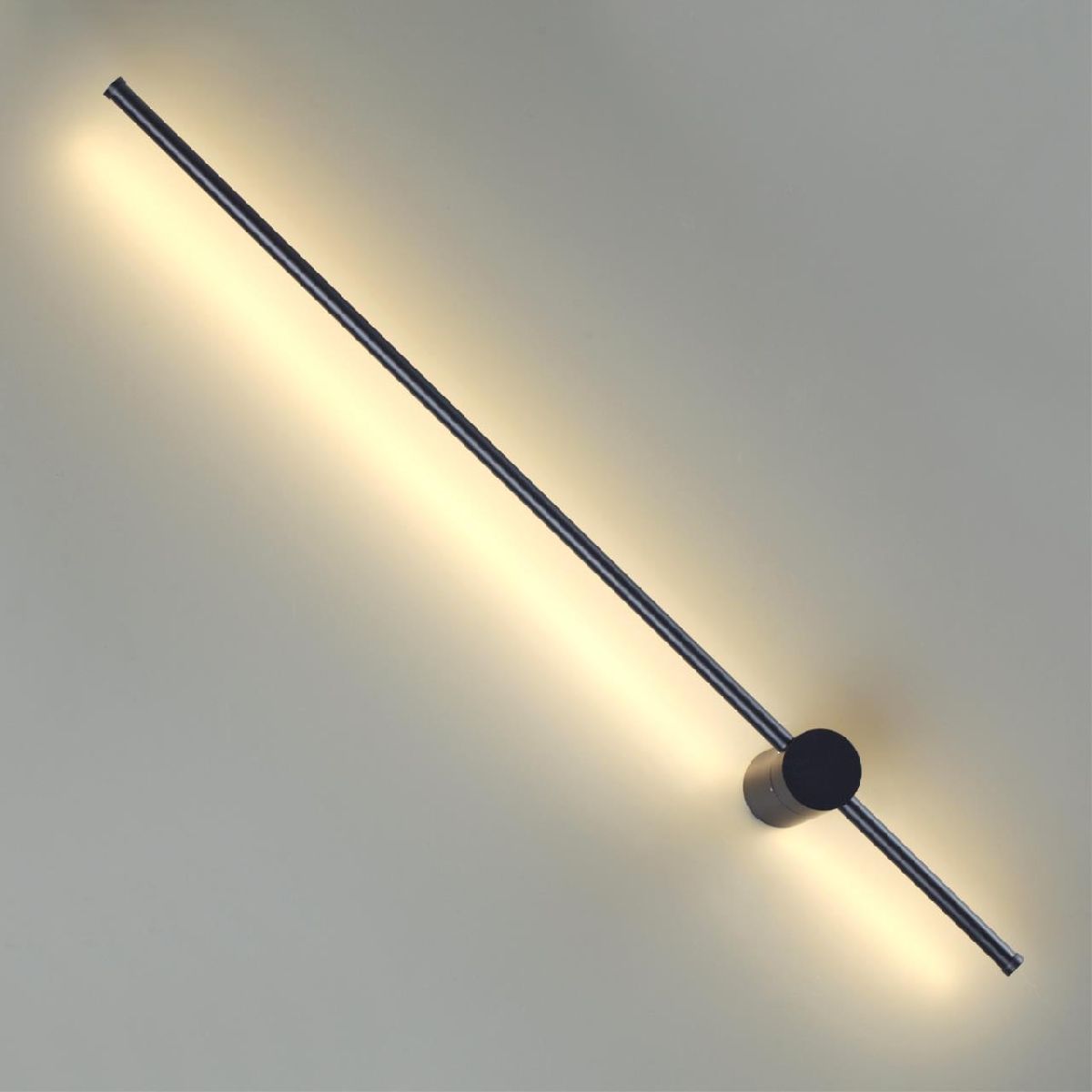 Бра 90 см, 12W, 3000K, Lumion Bram 5677/12WL, черный