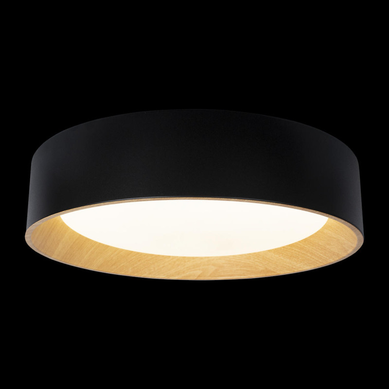 Светильник *45 см, 1*LED*36W, 4000К Loft It 10202 Black Coin, Черный