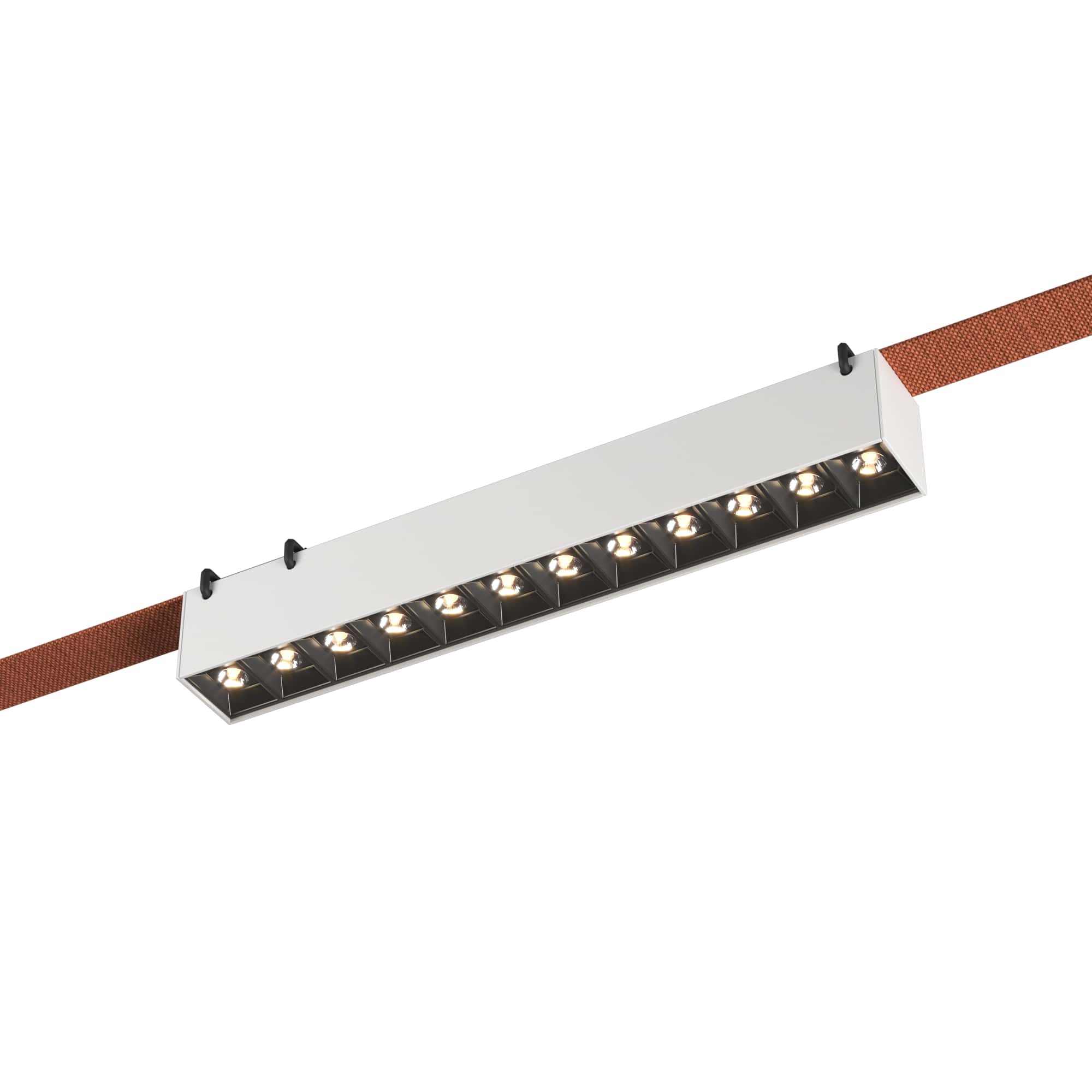 Трековый светильник 4* см, LED*1*12W, 3000K, St Luce Band ST455.536.12, Белый