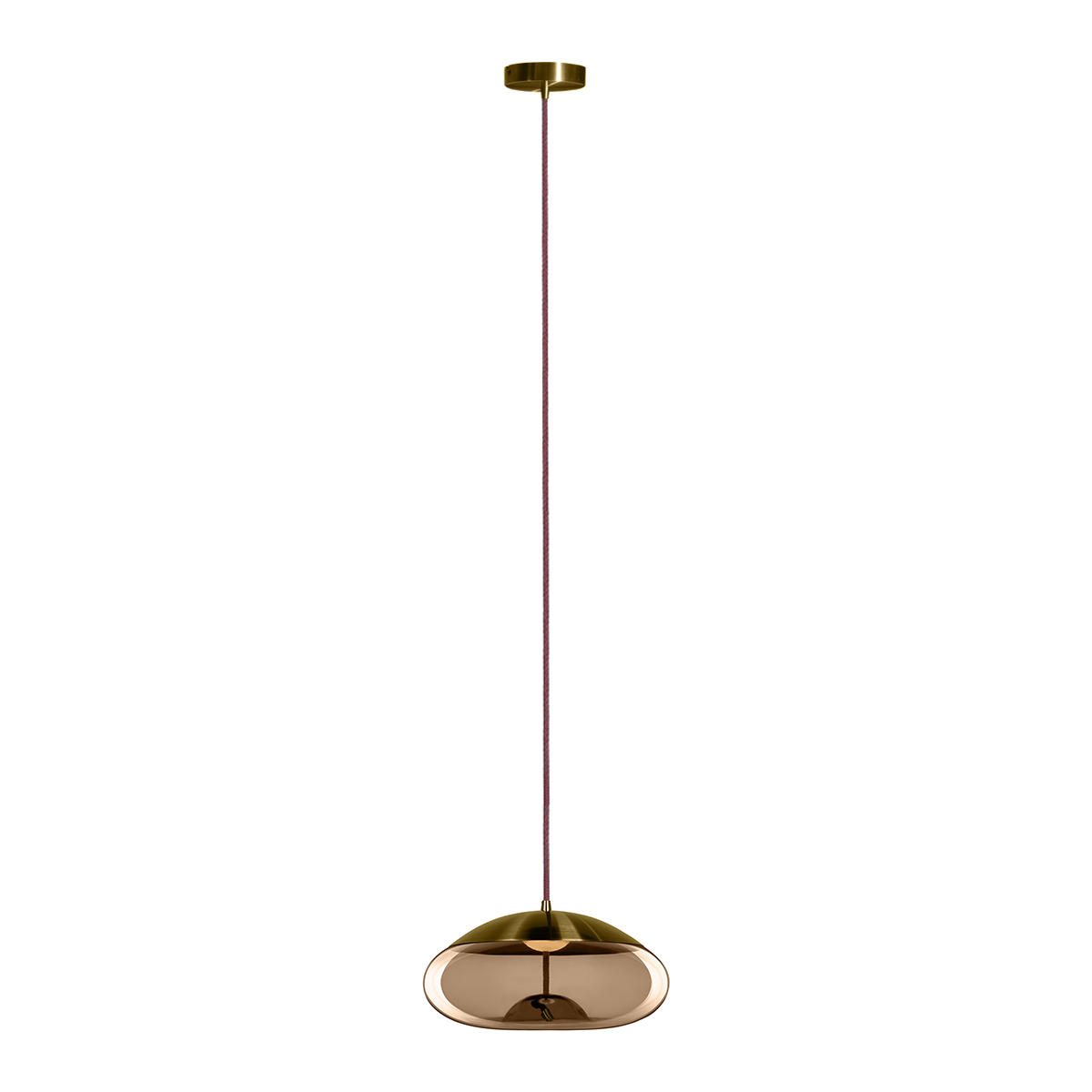 Подвесной светильник 20*13 см, 1*LED*5W LOFT IT Knot 8135-D mini латунь