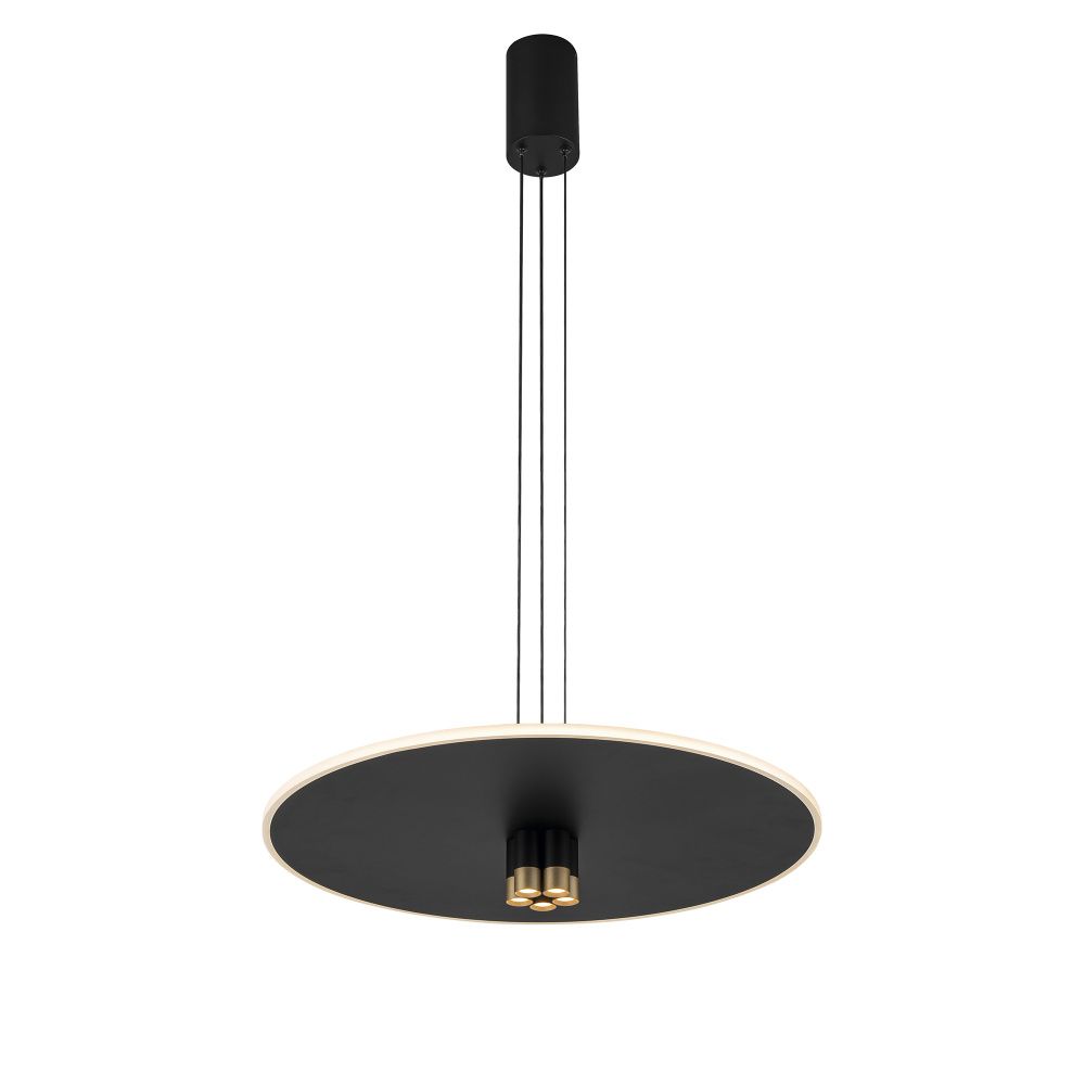 Подвесной светильник 58*175 см, *LED*42W, 3000K, Mantra Nomada MAN8982, черный