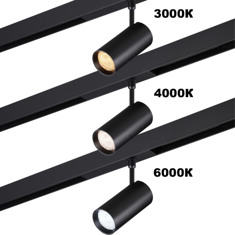 Cветильник  18*5,5*16 см, 1*LED*18W, 3000/4000/6000K, Novotech VECTOR PORT 359958, черный,