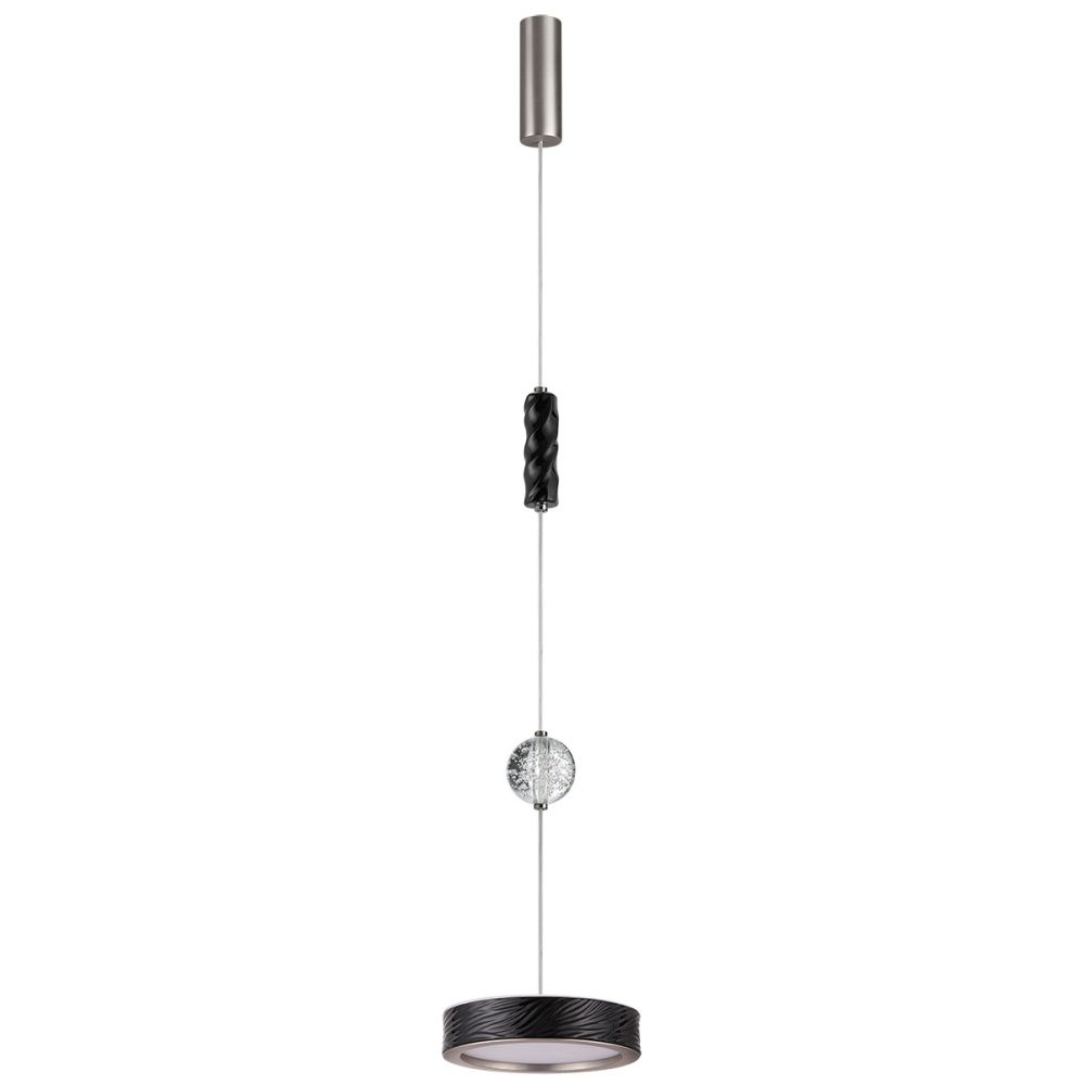 Светильник 22 см, 32W, 2000-4000K, Odeon Light 5451/32LB, никель