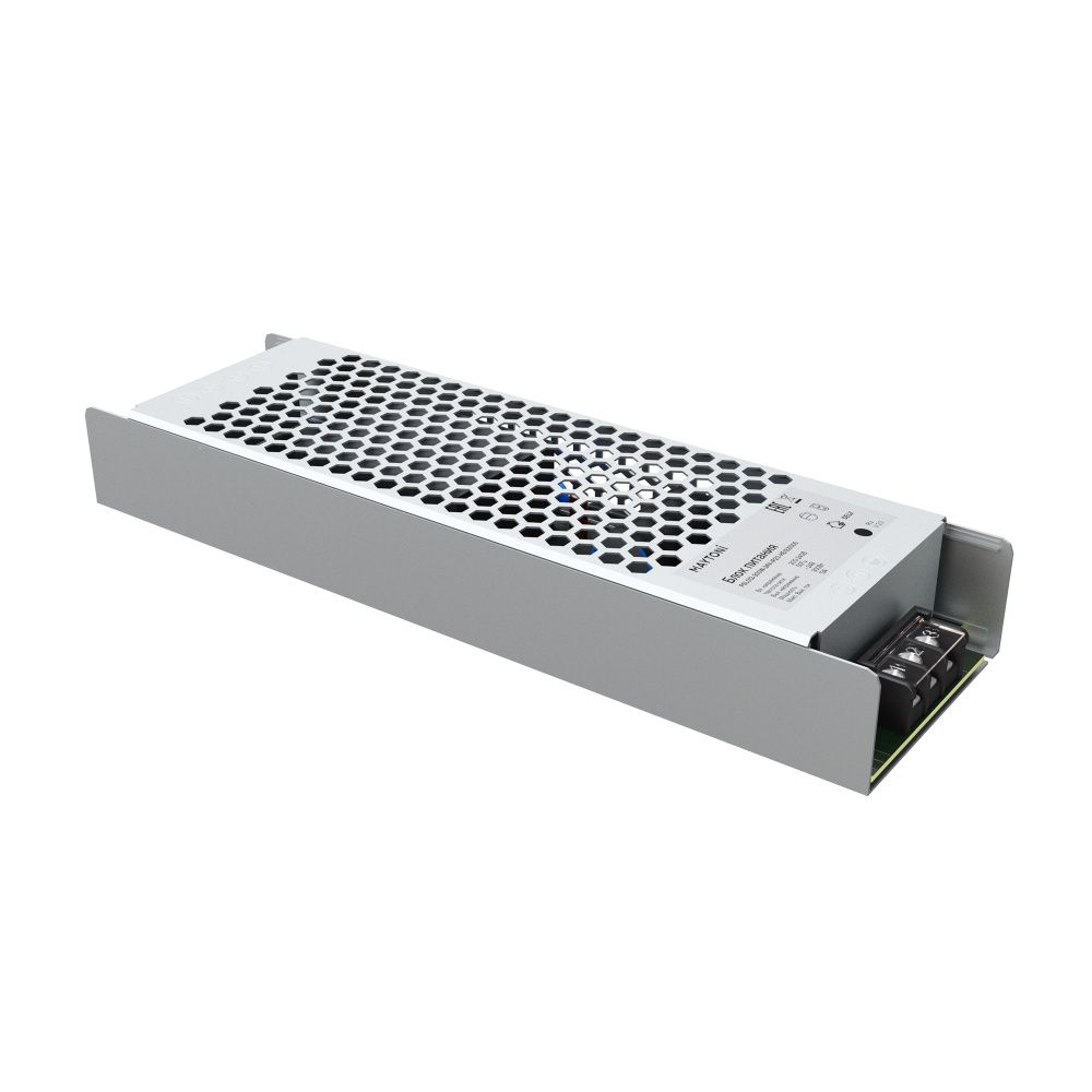 Блок питания 24V, 300W к светодиодной ленте Led Strip 821005 19,8*5,8*-2,8 см, Maytoni 821005, Серый