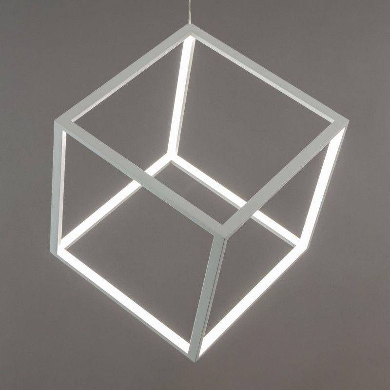 Подвесной LED светильник Citilux Куб CL719300 Белый, 40W*4000K