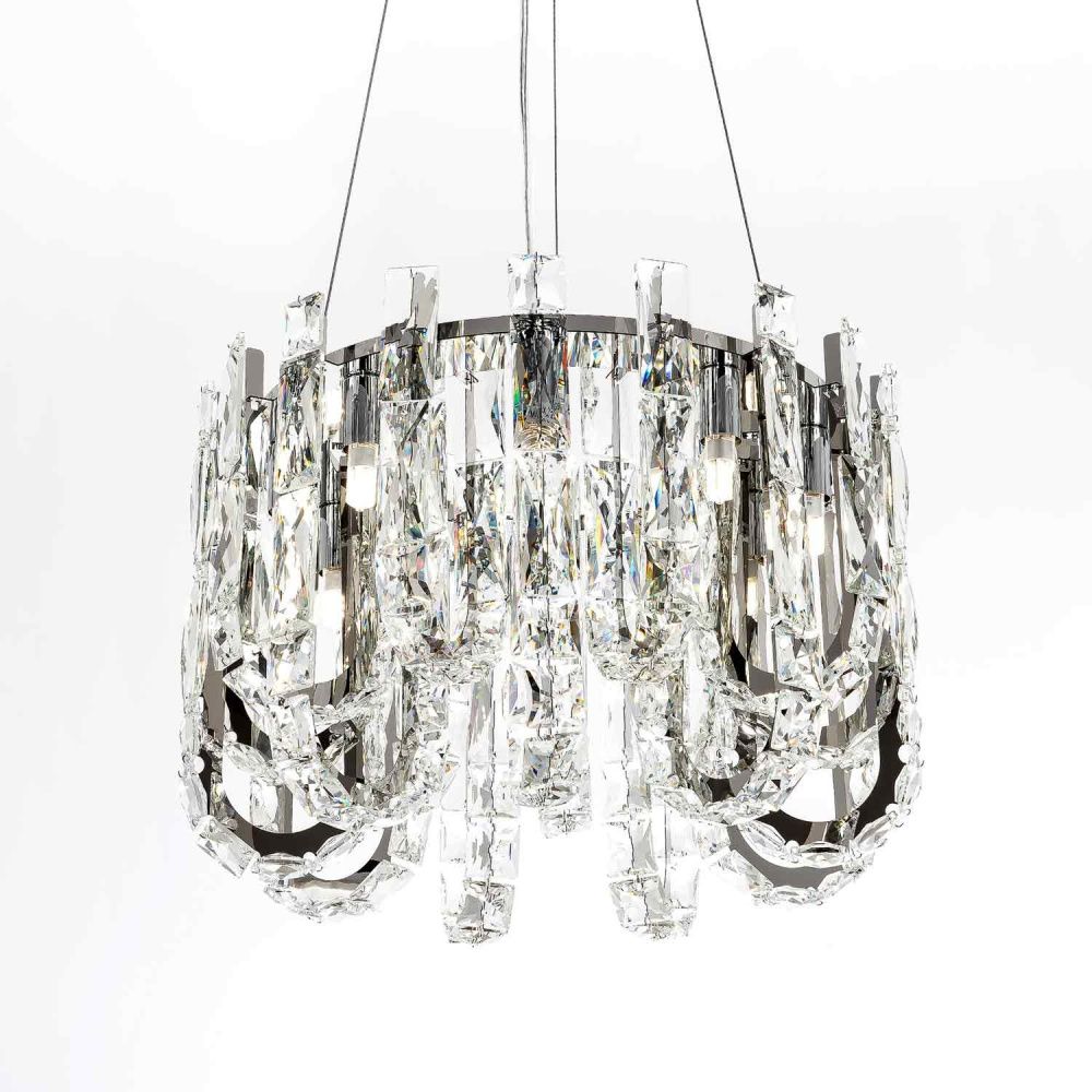 Подвесная люстра 40 см MODELUX ML.6621.9 CR хром