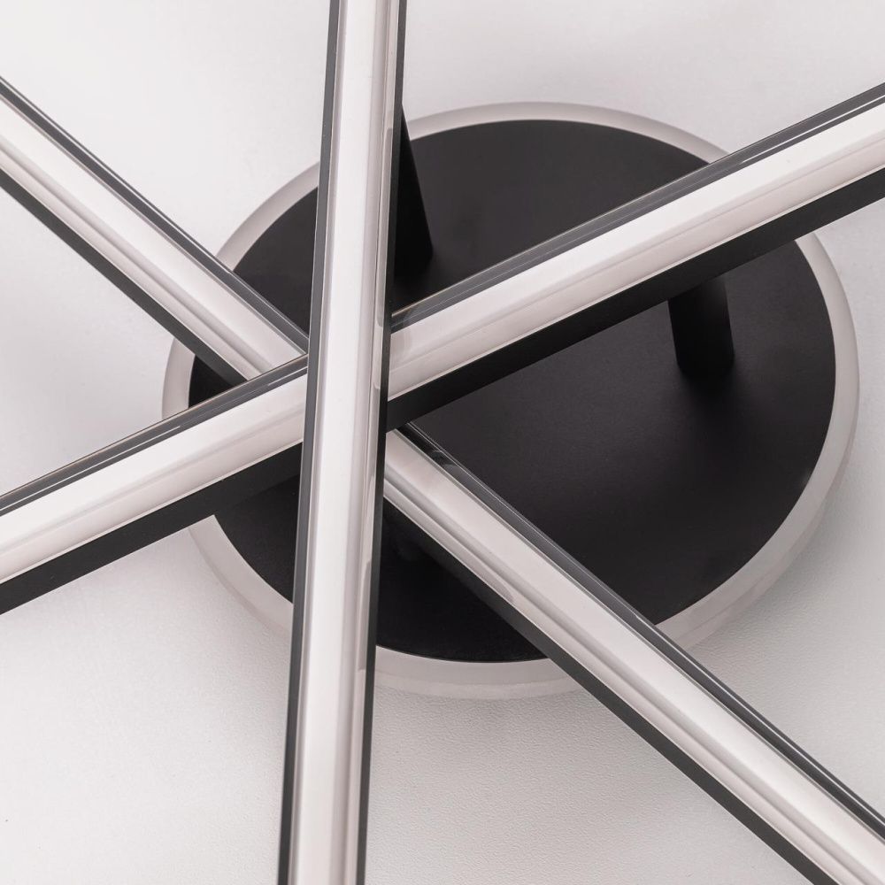 Накладная люстра 90*14 см, 75W, 3000-6000K, Citilux Trent   CL203631 черный