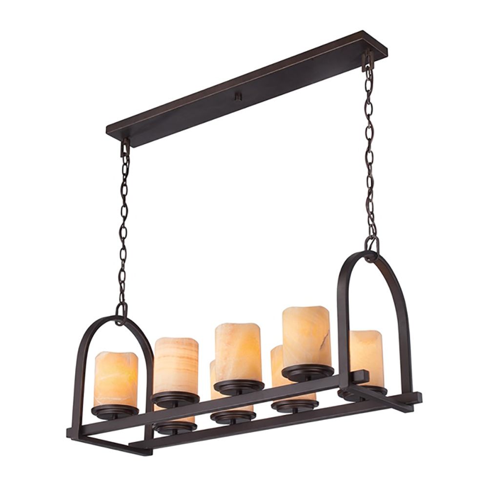 Люстра *91*57-165 см, E27*100W, Natural Concepts Quoizel Aldora FE-CONCORD3-BATH, бронза