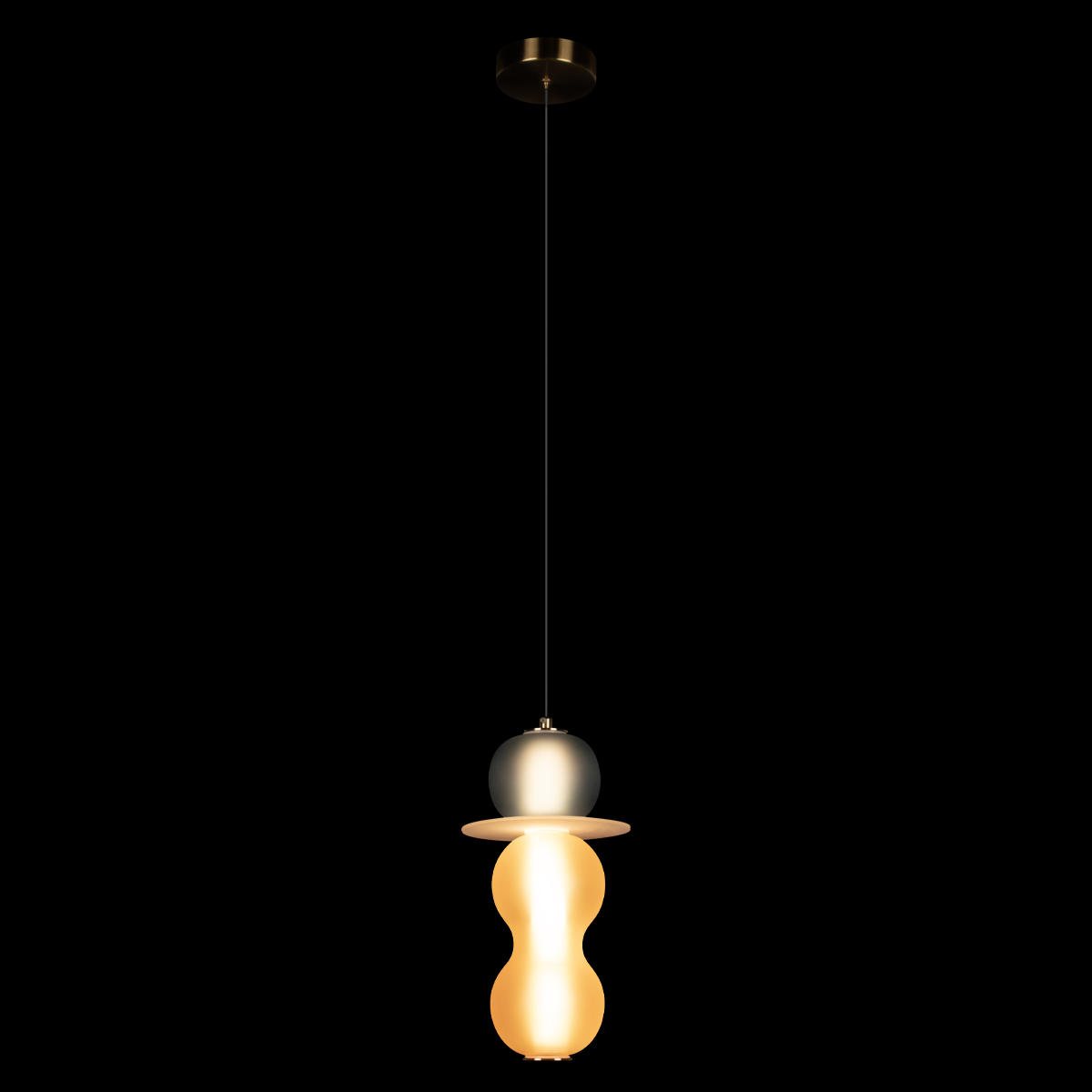 Светильник 15 см, 8W, 3000K, Loft It Lollipop 10239P/A, золото