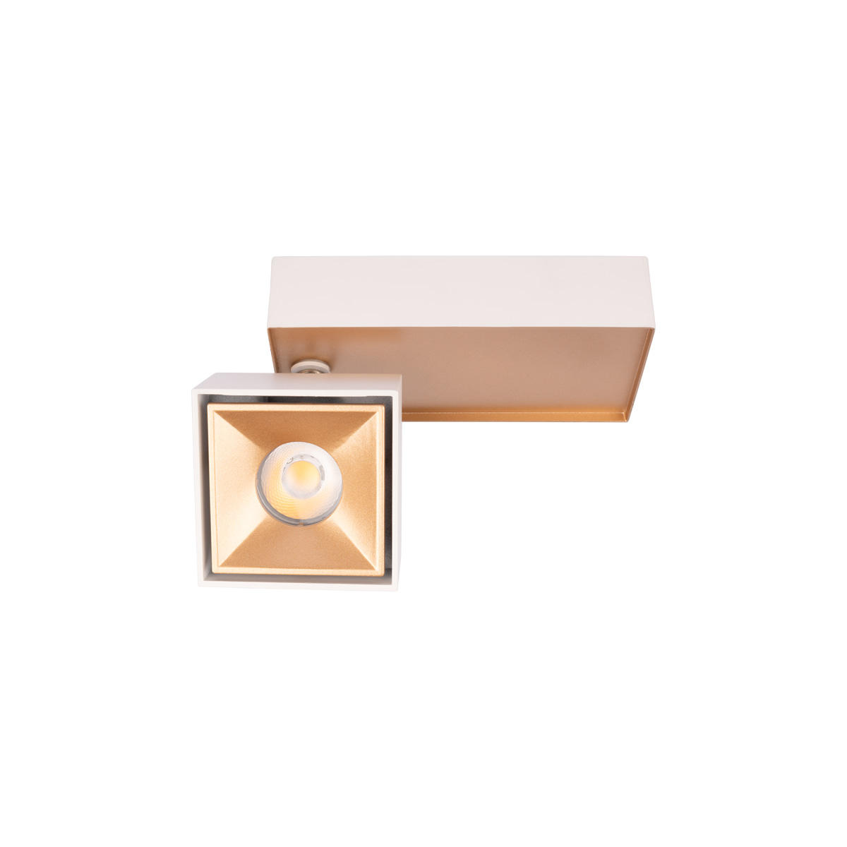 Накладной светильник 15*9*7,5 см, 1*LED*12W 4000K LOFT IT Knof 10324/B Gold White белый, золото