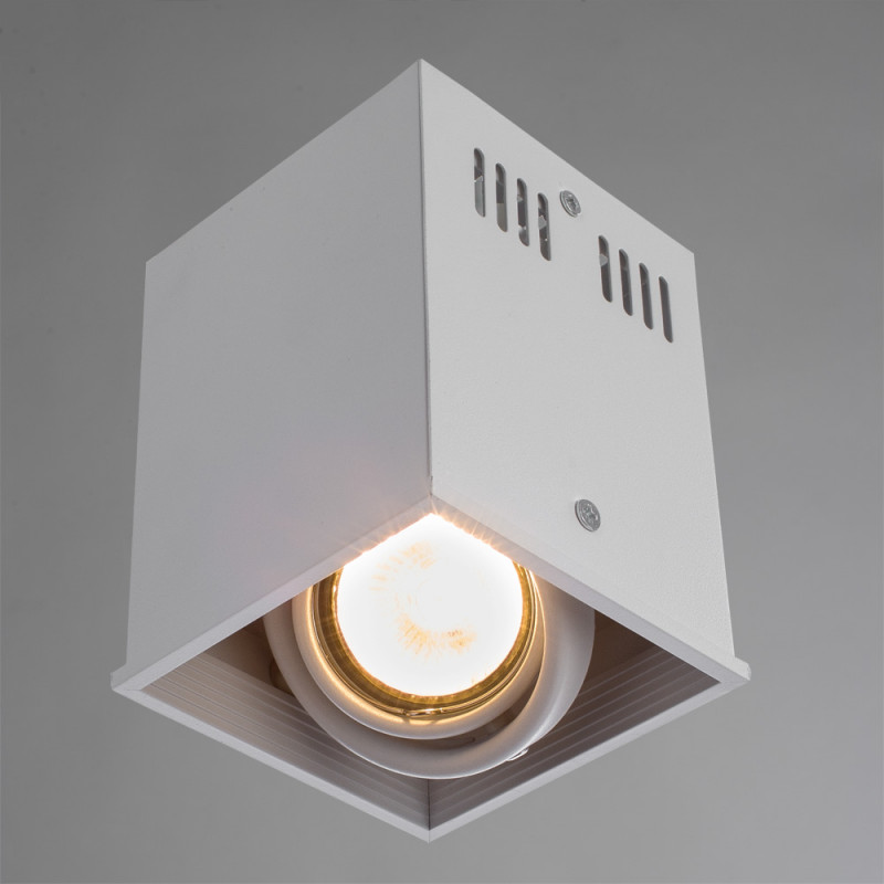 Врезной светильник Arte Lamp Cardani A5942PL-1WH, белый