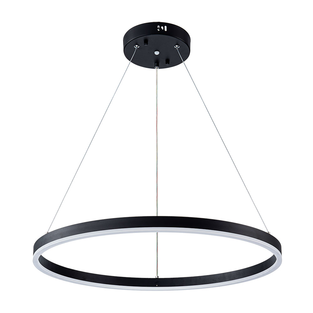 Подвесной светильник 3*60 см, 1*LED, 45W, 3000-6000K Arte Lamp Siren A2548SP-45BK, Черный