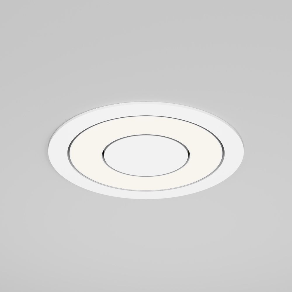 Встраиваемый светильник  DL102-12W4K-W **-3,6 см, *LED*12W, 4000K, Maytoni technical Vector DL102-12W4K-W, Белый