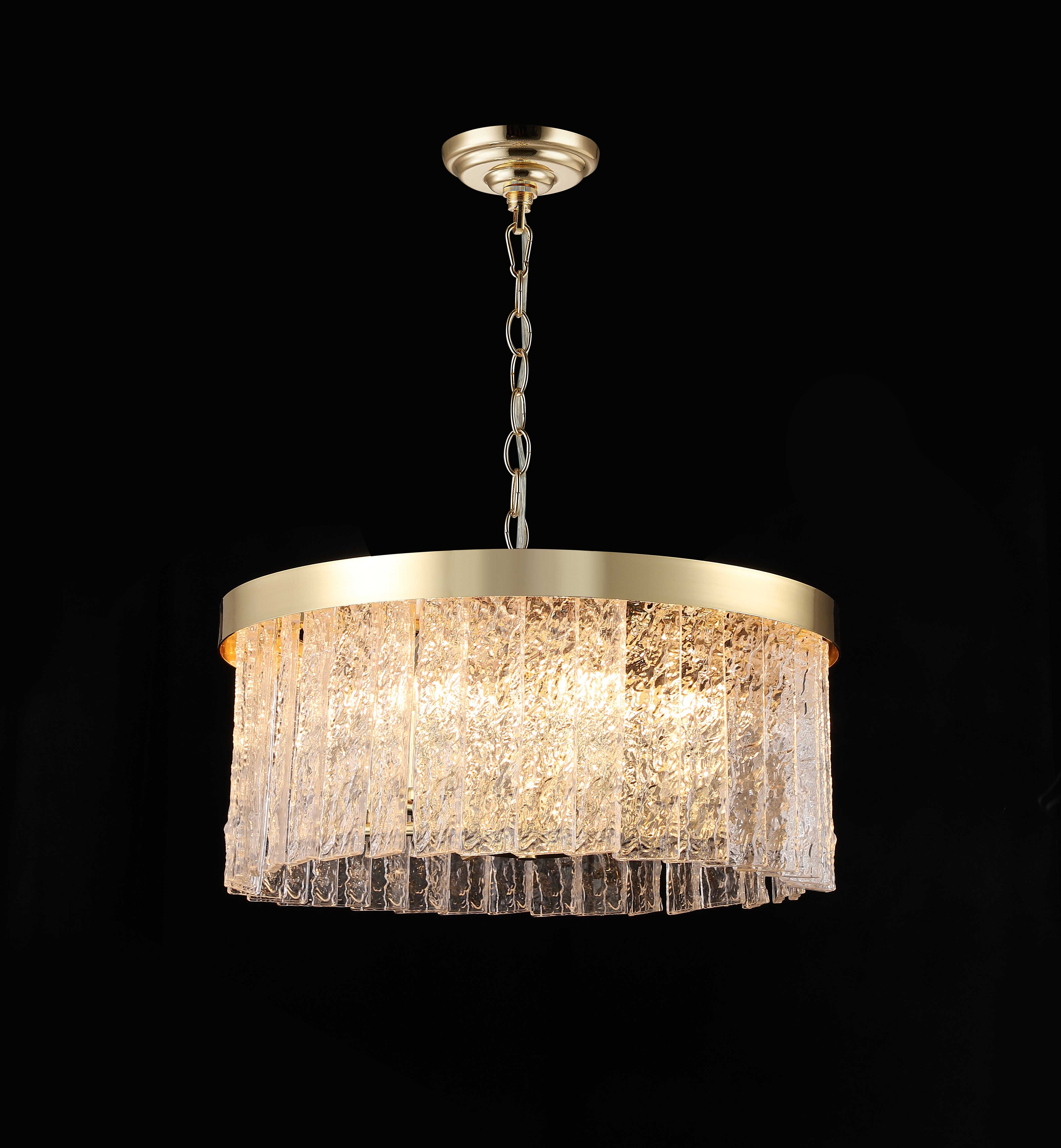 Люстра 500*210, 6*E14, 40W NewRgy Cristallo B62-D500 H-GOLD, H-GOLD