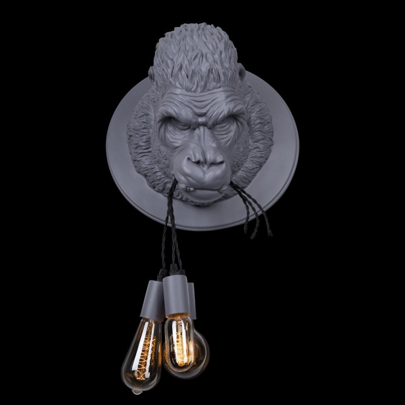 Светильник *41 см, 3*E27*W, Loft It 10178 Grey Gorilla, Серый