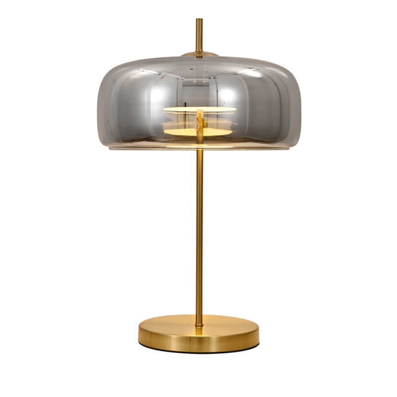 Настольная лампа 33*58 см, 1 LED*12W, 4000 К, Arte Lamp Padova A2404LT-1SM, Дымчатый