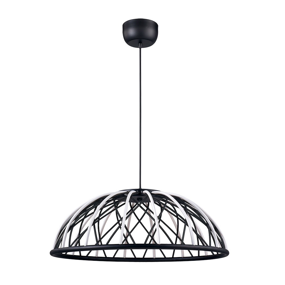 Подвесной светильник 22*60 см, 1*LED, 25W, 3000K Divinare Cervantes 1868/06 SP-25, Черный