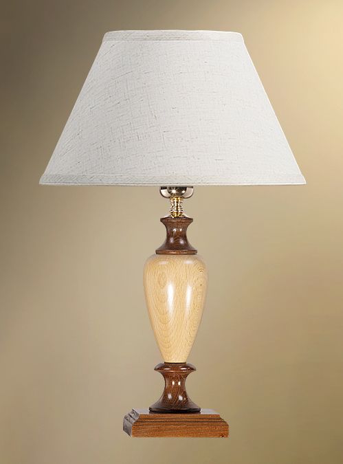 Настольная лампа Good light Карелия 29-104/8478 коричневый/бук