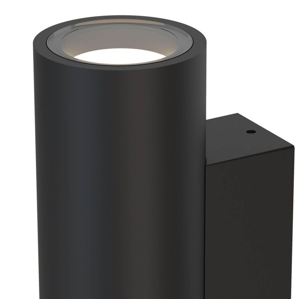 Уличный настенный светильник 6 см, Mantra Pere 9099, черный