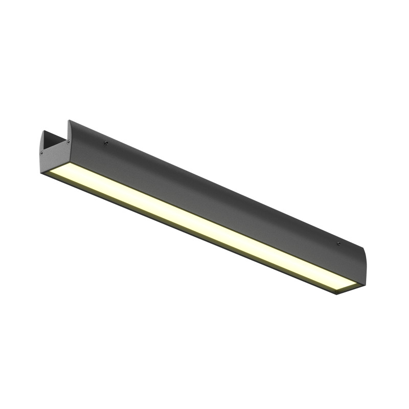 Трековый магнитный светильник 28 см, 16W, 3000K, Maytoni Basis TR161-1-16W3K-B, черный