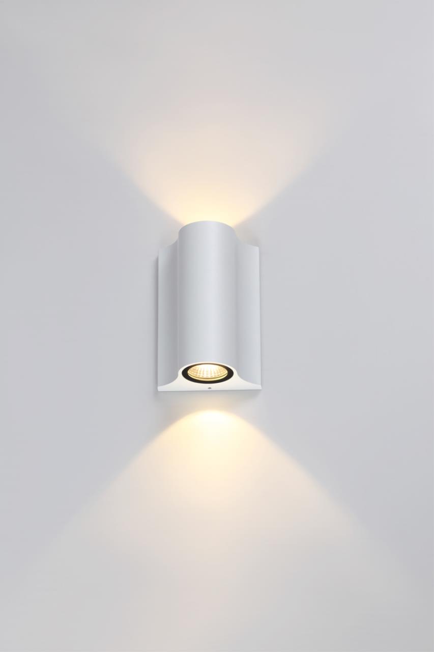 Светильник 8*19 см, 10W, 3000К, 600 Lm, IP54, 2-3 м2 NOVOTECH CALLE 357519, LED, 10W, белый