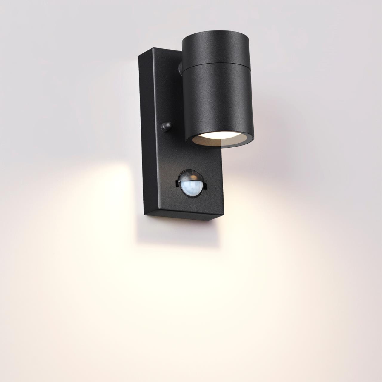 Светильник 15 см, Odeon Light MOTTO 4389/1W, черный