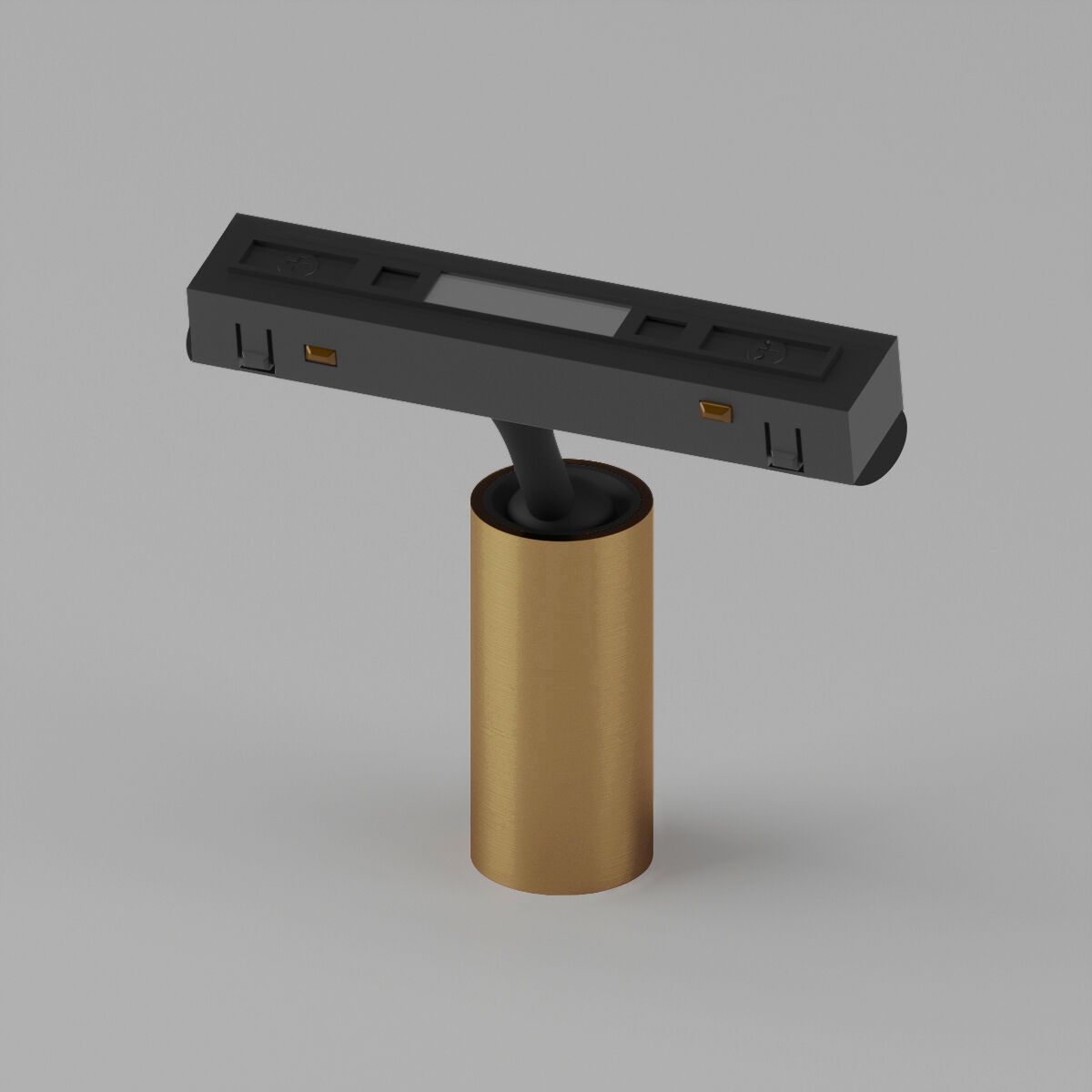 Slim Magnetic Трековый светильник 5W 4200K Cantors (латунь) 85036/01 Elektrostandard