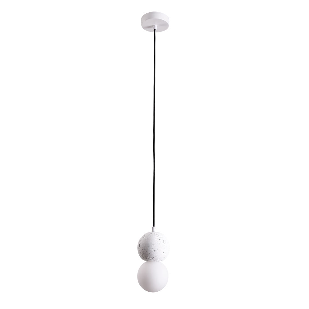 Подвесной светильник 21*10 см, 1*G9, 15W, Divinare Milano 5407/33 SP-1, Белый