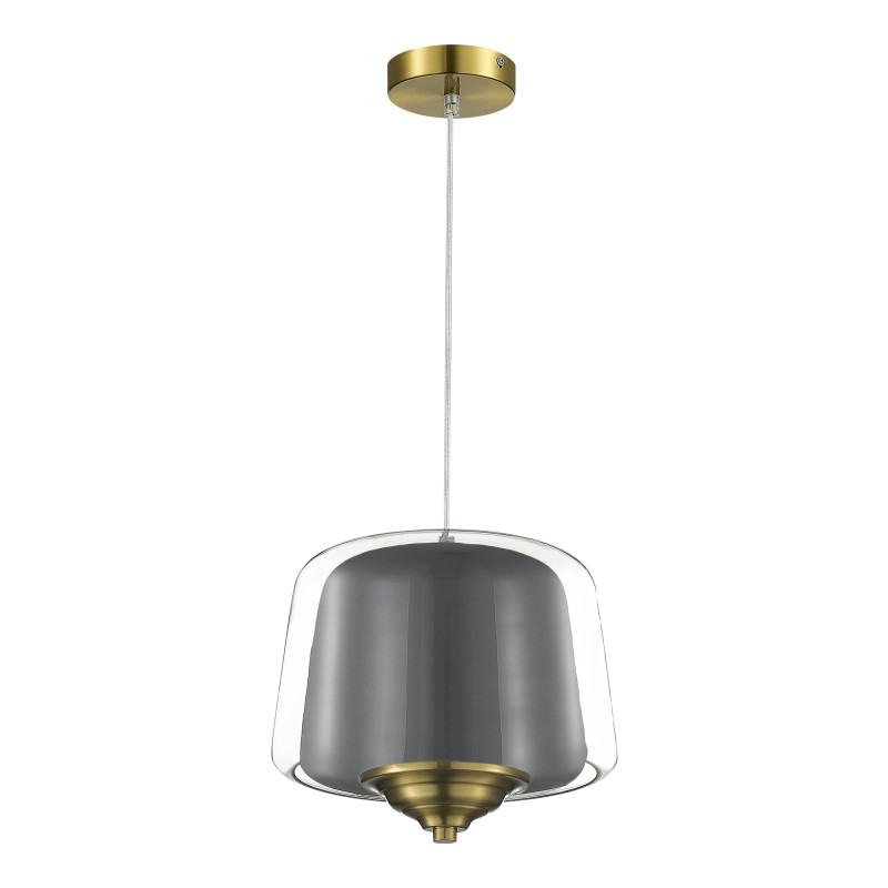 Подвесной светильник 29*200 см, LED, 18W, 3000К, ST-Luce PANDORA SL6127.313.01 латунный