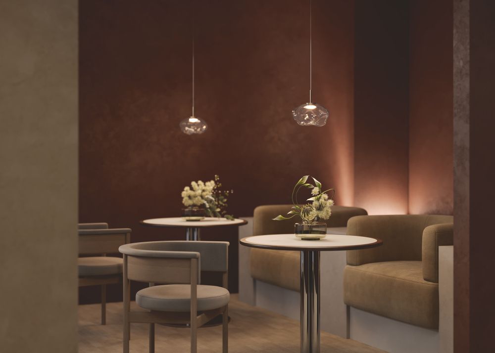 Подвесной светильник *20*35-324 см, *LED*5W, 3000K, Maytoni Malleata MOD516PL-L5PT3K, Платина