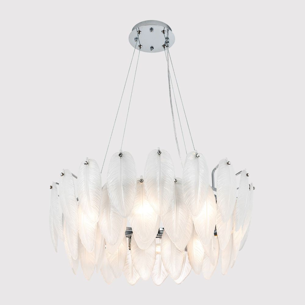 Подвесная люстра 58*35/110 см, 8*Е14 MODELUX ML.20202.8 CR хром