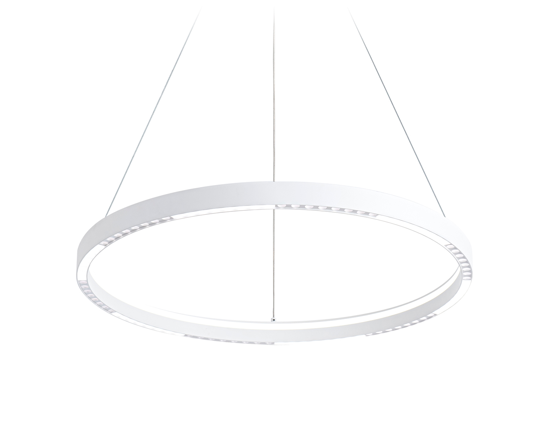 Светильник подвесной 60*3,5*60 см, LED 35W, 3000К, белый Ambrella Comfort LineTech FL5851