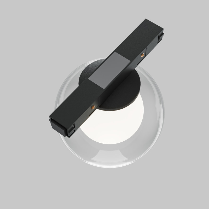 Светильник на шине 8*8*9,1 см, LED, 3000-6000К, Maytoni Technical Bubble TR181-1-4WTW-B черный