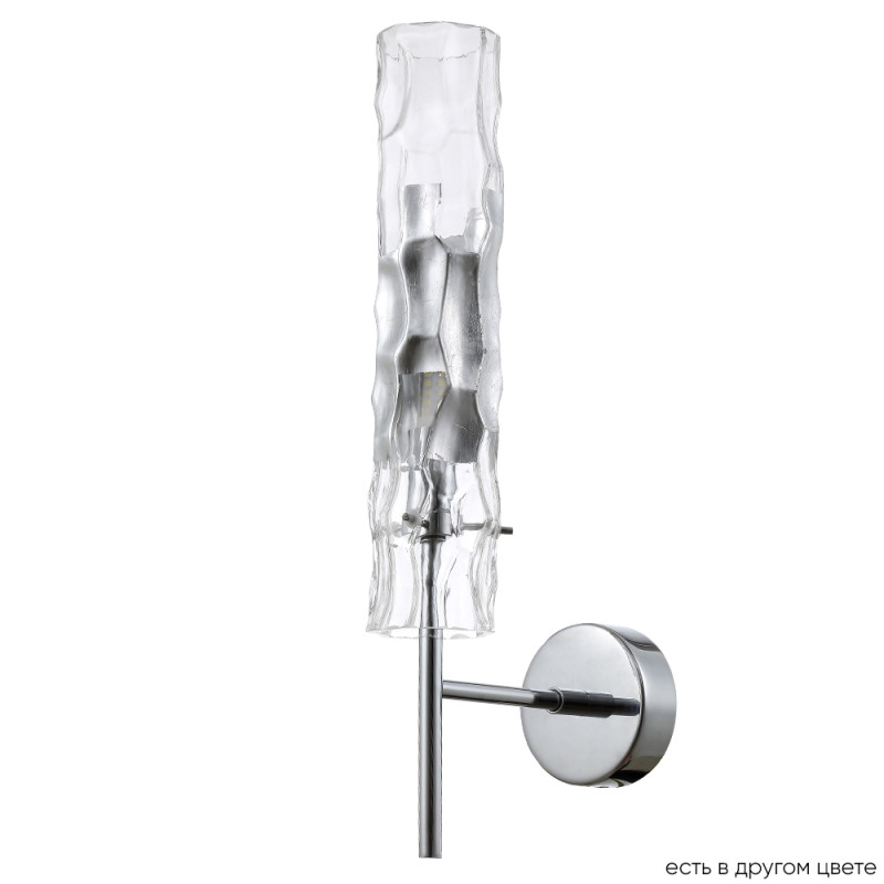 Бра 38 см, Crystal Lux PRIMAVERA AP1 CHROME, хром