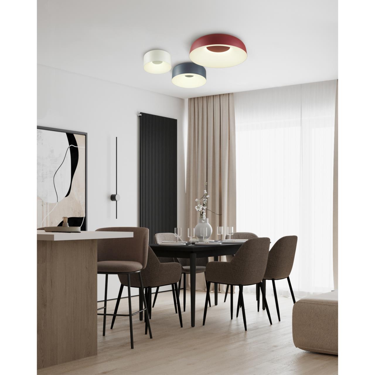 Потолочный светильник *48*14 см, LED 1*65W, 4000 К, Sonex Confy 7690/65L, белый