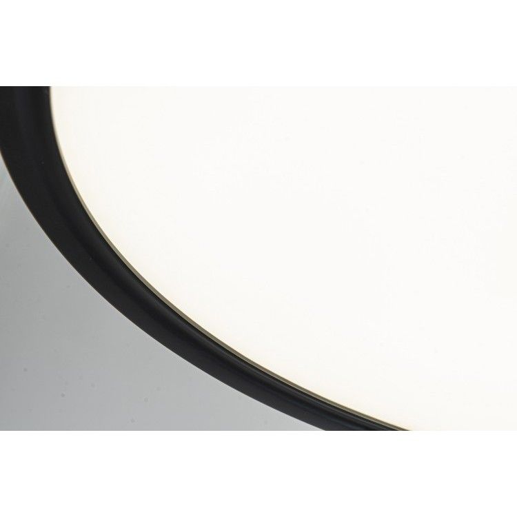 Светильник 30-2,5 см, 1*LED*24W, 3000K, Belfast Glenmore 8088-3H BL, Черный