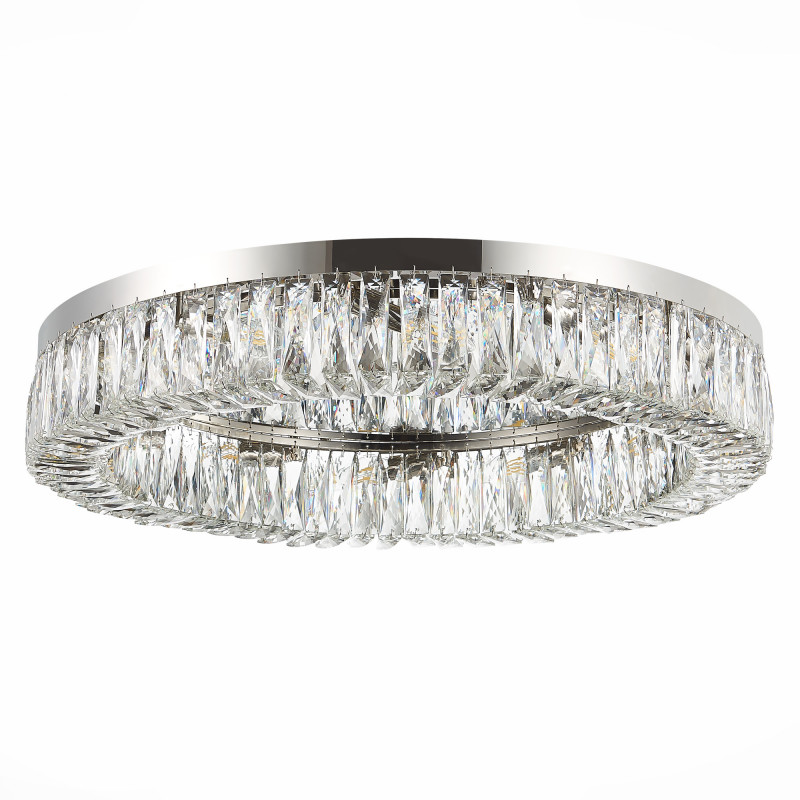 Люстра потолочная 82 см, 480W, ST LUCE Rifrazio SL1226.102.12 Никель
