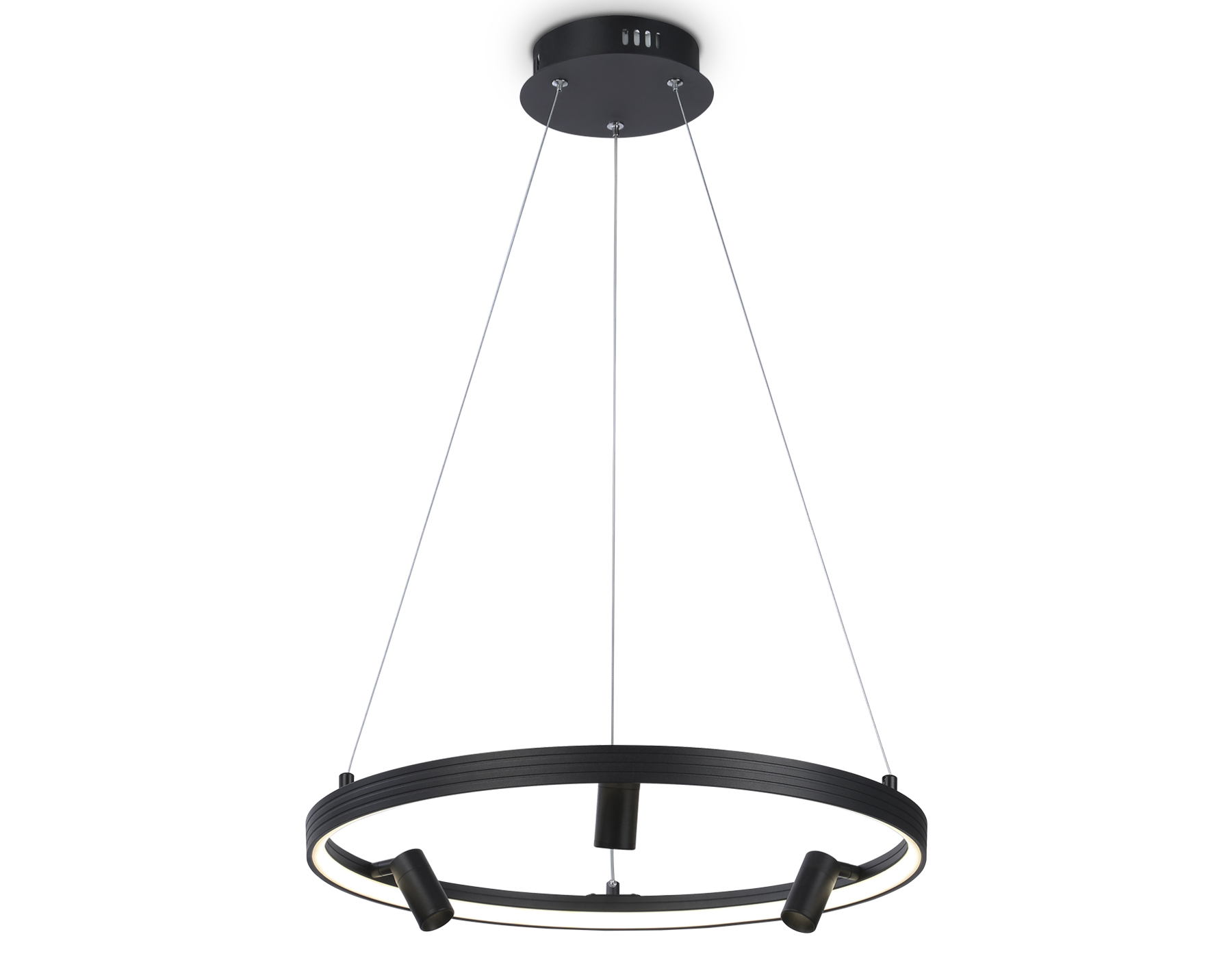 Светильник подвесной 50*6,5*120 см, LED 50W, 3000К, черный Ambrella Comfort LineTech FL5284