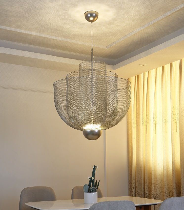 Светильник SPFD-35375 ХРОМ D600/H1200/1/LED/8W/4500K CHECK.OTB