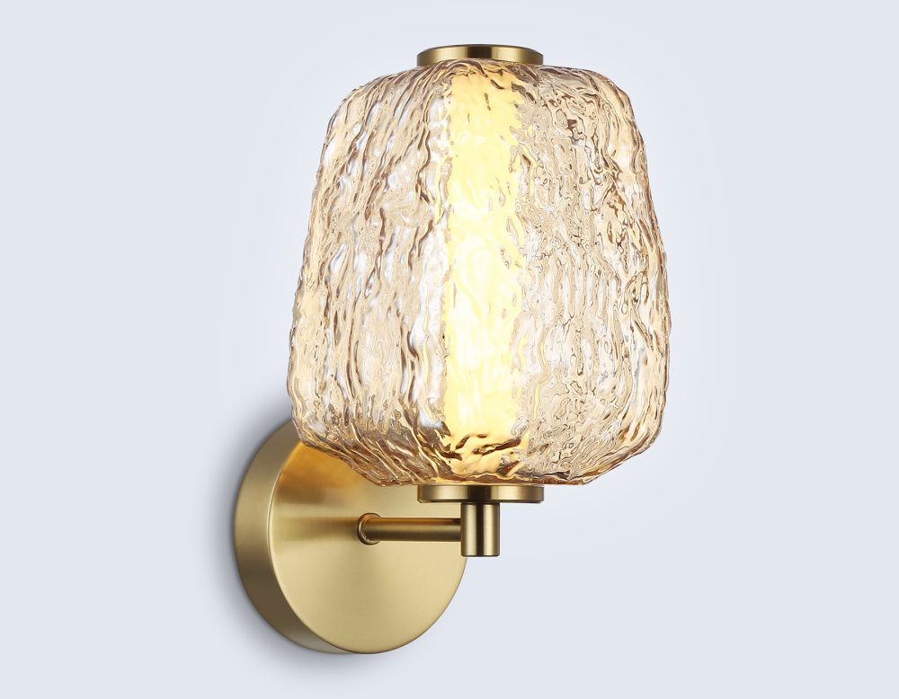 Бра 14*19*28,5- см, **W, 3000K, Ambrella Light High Light LH30108, бронза