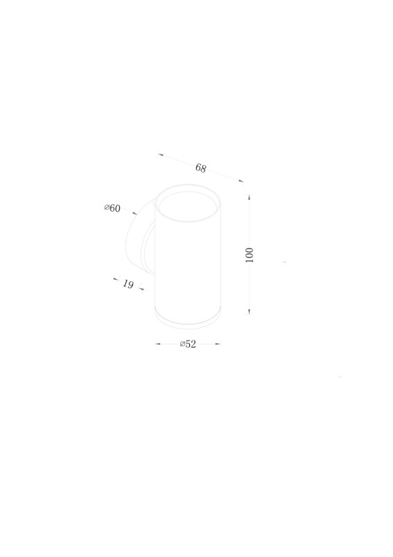 Бра Maytoni Technical Focus S C068WL-01MG, золото