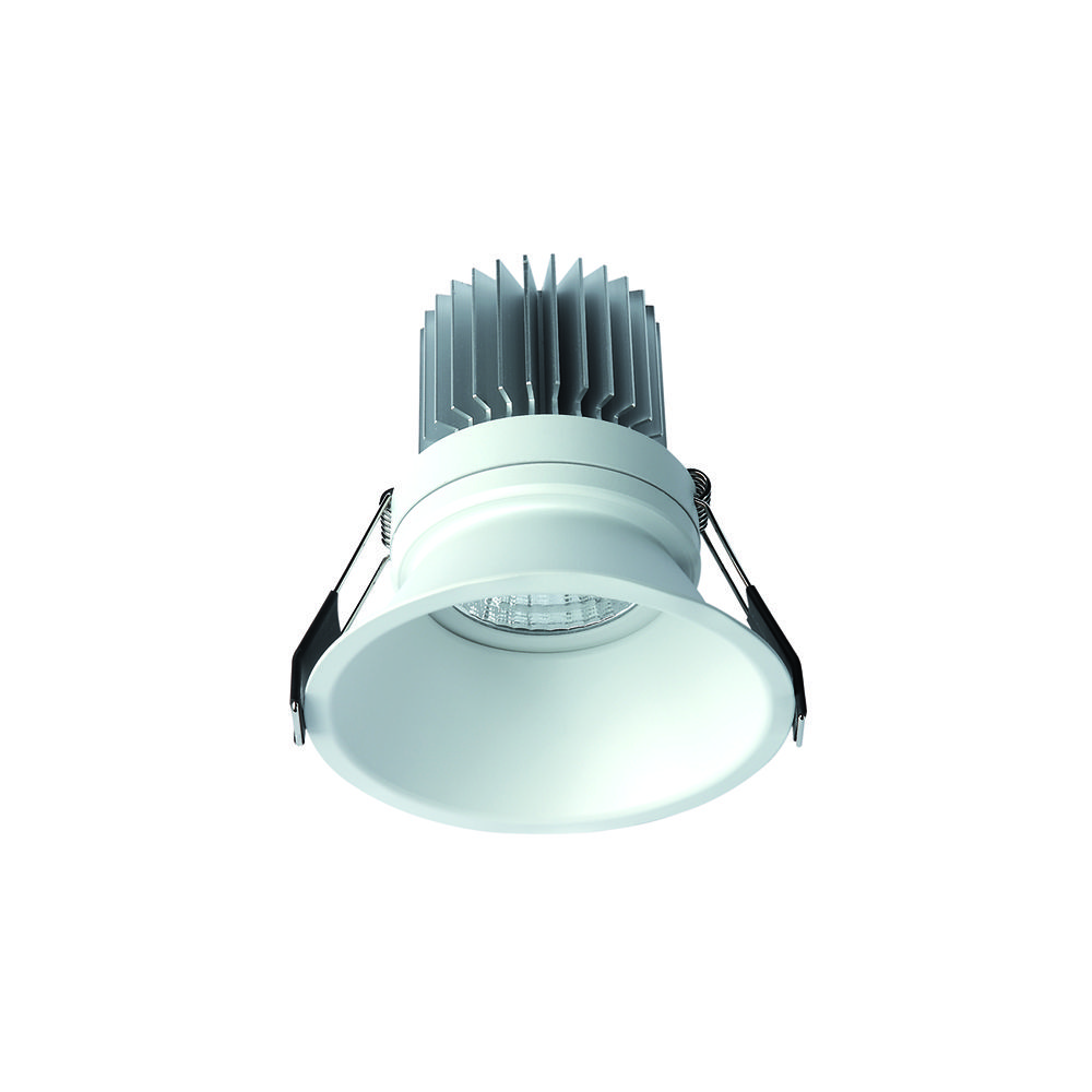 Светильник, 8 см, 7W, 3000К, белый, теплый свет, LED Mantra FORMENTERA C0075, встраиваемый светодиодный