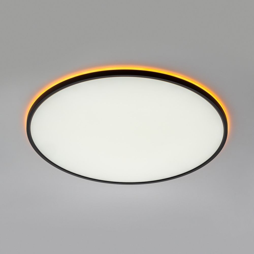 Светильник с пультом 60 см, 50W, 3000-5500K Чёрный Citilux NORMA CL749601 LED RGB