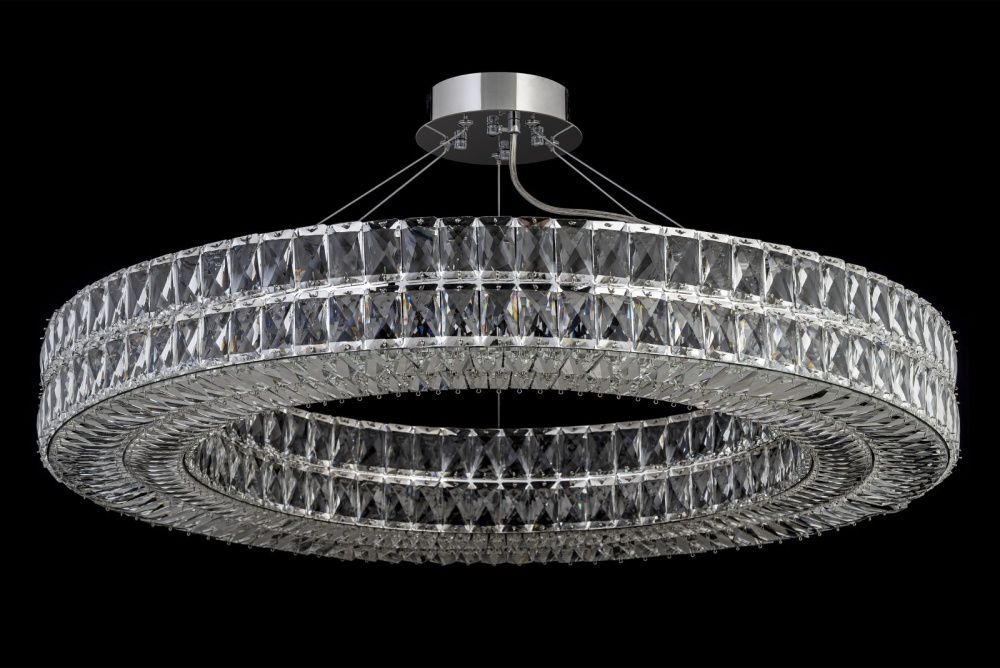 Люстра подвесная *100* см, 12*E14*40W, Arti Lampadari Sora Sora E 1.5.100.100 N, Никель